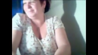 Amateur Granny Flaunts Her Bosom On Webcam