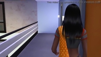 Mature Indian Woman Discovers Her Teenage Son'S Solo Pleasure And Offers Him Sexual Guidance