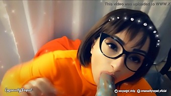 Velma Takes On A Monster'S Creampie In This Scooby Doo-Inspired Video