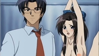 Bunden Och Vacker: En Slampig Hentai-Karaktär Blir Knullad