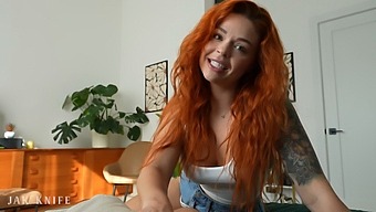 Redhead Sinatra Monroe Wants To Make A Porn Video For Her Cheating Boyfriend.